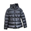 Moncler Drawstring-Hood Fitted Down Puffer Jacket
