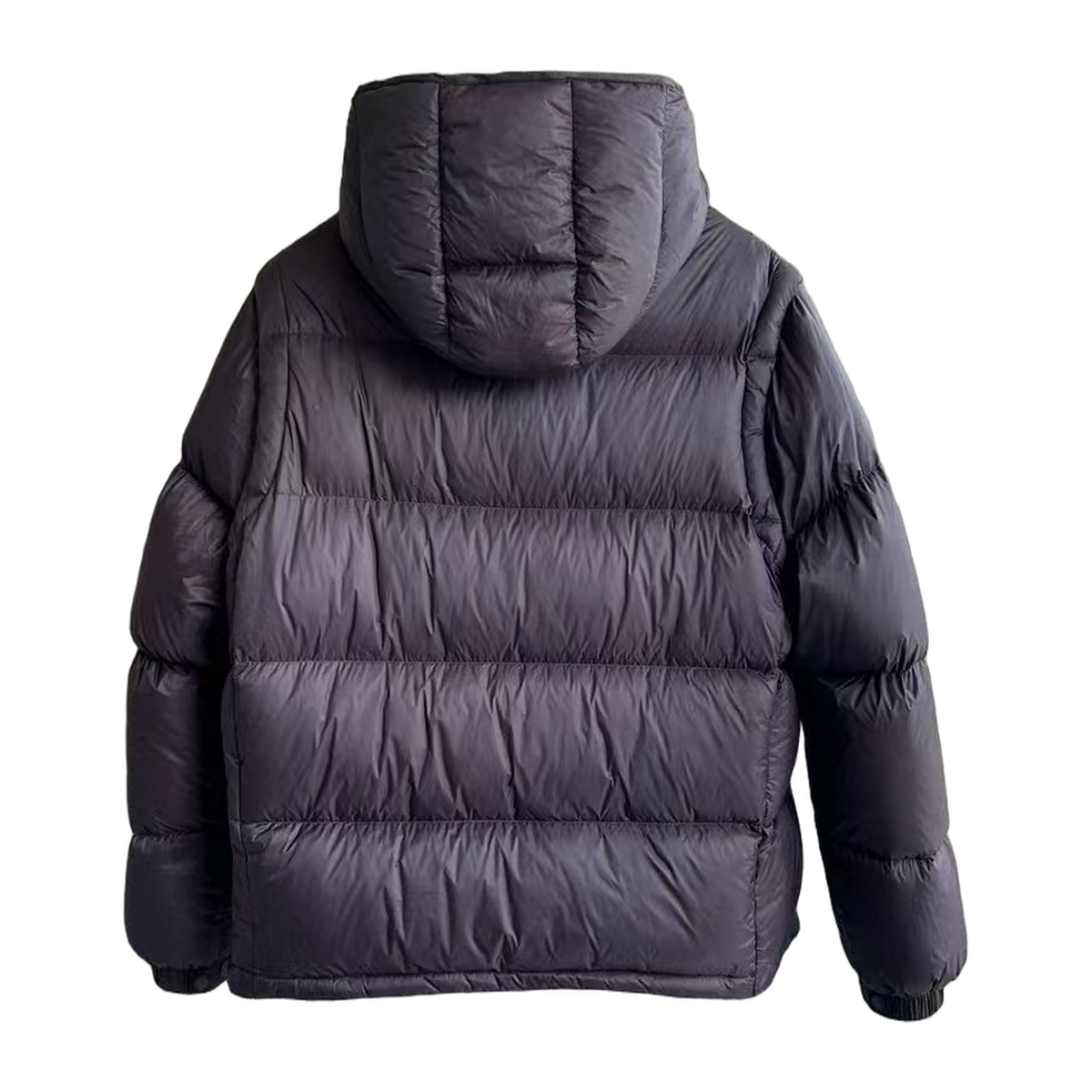 Moncler Cyclone Convertible Down Puffer Jacket - Black