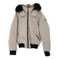 Moose Knuckles Ballistic Bomber Jacket with Fur Trim