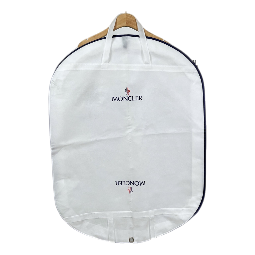 Moncler Double-Zip Hooded Down Puffer Jacket - Off White