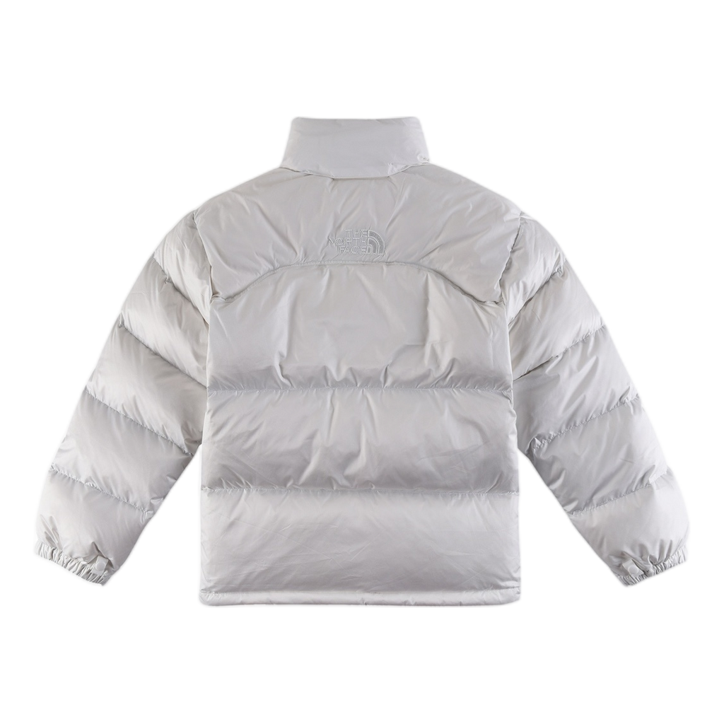 The North Face Two-Tone Puffer Jacket with Stand Collar