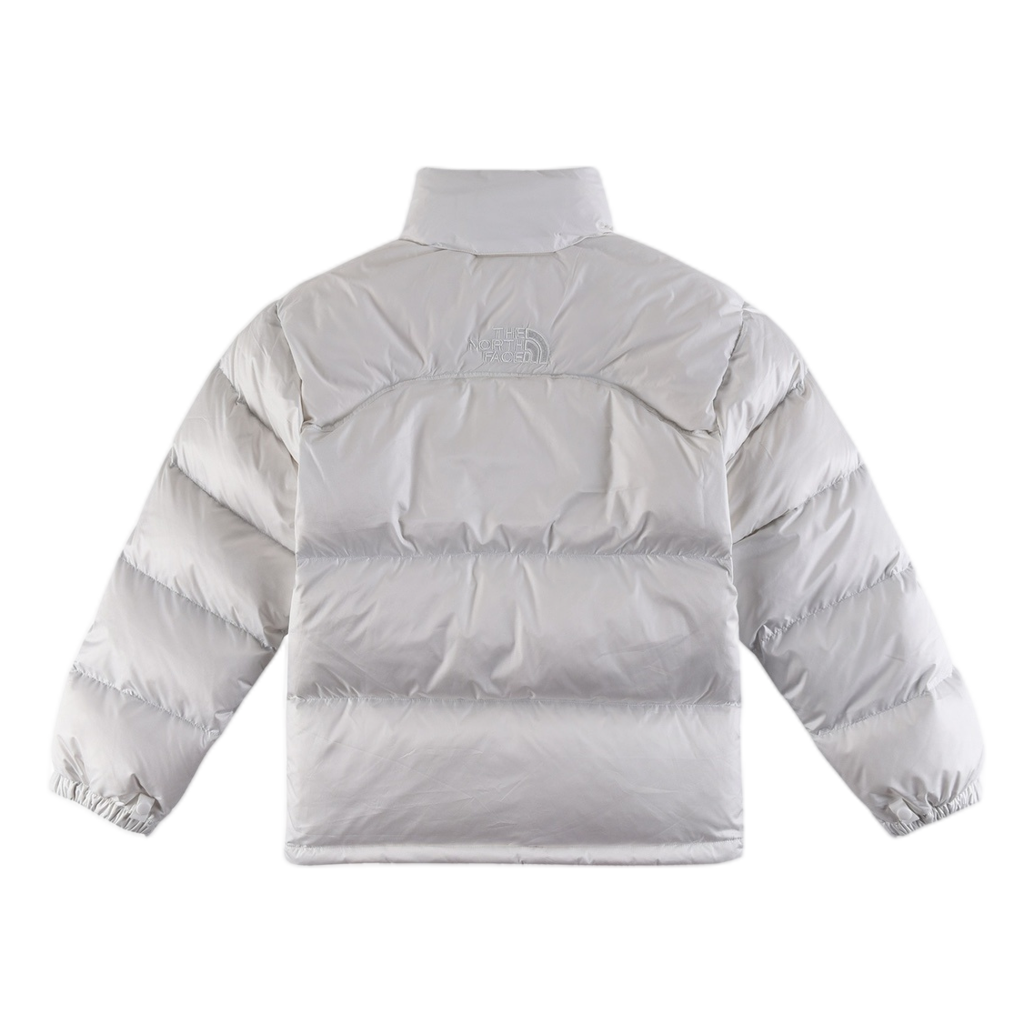 The North Face Two-Tone Puffer Jacket with Stand Collar