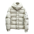 Prada Insulated Hooded Puffer Jacket with Sleeve Pouch