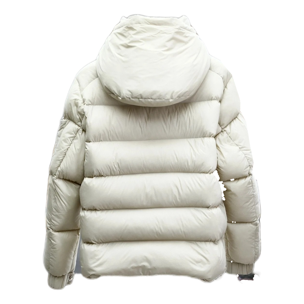 Prada Insulated Hooded Puffer Jacket with Sleeve Pouch