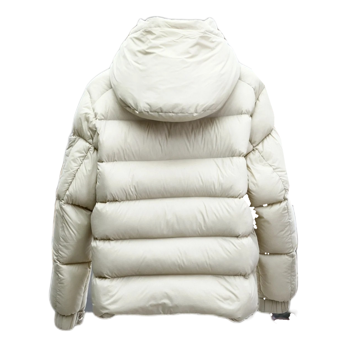 Prada Insulated Hooded Puffer Jacket with Sleeve Pouch